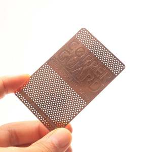 Carte de visite professionnelle personnalisée, petite quantité minimale de commande, miroir métallique vierge, feuille métallique, pour impression laser - Product Image 2