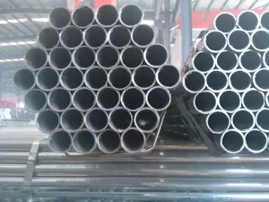 Tubi coreani tubi laminati a caldo cavi in acciaio zincato al carbonio strutture in ferro zincato tondo ERW acciaio dimensioni 1/2 pollici