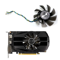 Kipas Pendingin 75MM FD8015U12S DC12V 0,5AMP 4PIN untuk Kipas Pendingin Kartu Video Grafis GTX560 GTX550Ti HD7850