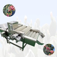 Hete Verkoop Stekelige Peer Doorn Verwijdering Machine Nopal Fruit Dethorning Machine Cactus Dethorning Machine