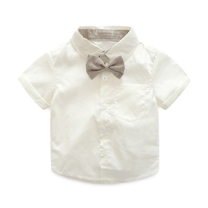 Summer Grey Boy abito formale neonato abiti per bambini <span class=keywords><strong>6</strong></span> <span class=keywords><strong>9</strong></span> 12 <span class=keywords><strong>mesi</strong></span> Little Boys Gentleman outfit set di <span class=keywords><strong>abbigliamento</strong></span> per ragazzo - Product Image 2