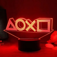 Lampe de nuit LED pour salle de jeu PlayStation