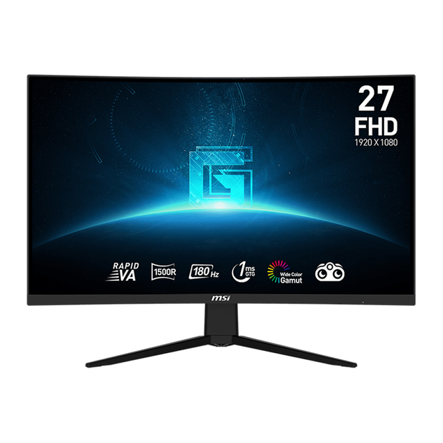 MSI G274QPX 27 Inch 2K Rapid VA Curved Monitor with 1920 X 1080 (FHD) Panel Resolution 180Hz of Refresh Rate Gaming Monitor