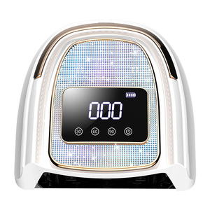 Lámpara de uñas LED UV inalámbrica-Secador de uñas recargable inalámbrico con pantalla LCD de diamante, curado rápido de esmalte de gel, perfecto para salón - Product Image 6