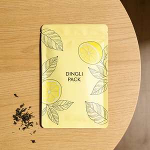 Bolsa de Embalaje de Té con Cierre de Aluminio Impresa Personalizada, Bolsa Laminada de Grado Alimenticio para Té de Hojas Sueltas/Alimentos - Product Image 2