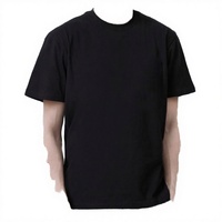 Camiseta de Hombre con Logotipo Personalizado, 100% Algodón, Corte Regular, Anti-Pilling, Cuello Redondo, Manga Corta, Tejido de Punto, Color Sólido, Casual
