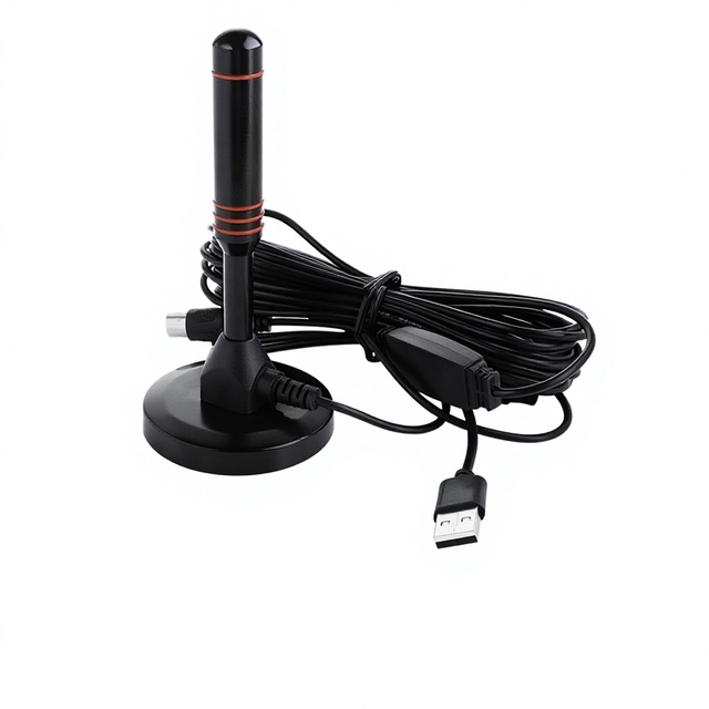 DVB-T DTMB Indoor Digital TV Antenna with Suction Cup Installation Model One Hundred Sixty HD TV Compatible