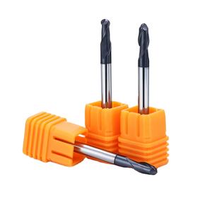 DOHRE – fraises en carbure de tungstène massif HRC55, 2 ou 4 cannelures, pour l'acier - Product Image 2