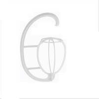 Accessoire de support de tête de perruque en plastique pliable suspendu support d'affichage de beauté de cheveux outil de crochet pour accessoire de perruque de support de stockage de perruque