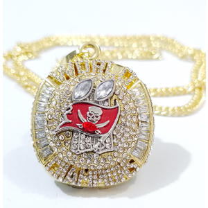 2020 2002 टैम्पा बे बुकेनियर्स चैंपियनशिप के लिए पेलेंट हार का प्रतीक ईगल अक्षर आकार - Product Image 4