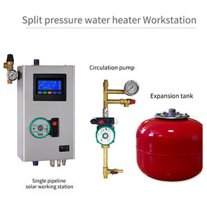 Bon marché Prix Réservoir D'eau En Acier Inoxydable Pression Séparée Chauffage Solaire Tubes À Vide En Verre Chauffage Thermique Autoportant Extérieur - Product Image 5