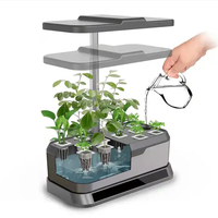 Système hydroponique intelligent pour la maison avec lampes de culture LED Système de culture de légumes
