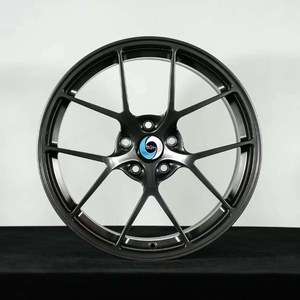 New Forged Aluminum <b>Wheel</b> 8.5Jx18/ ET35 /PCD5x112 Silver Multi <b>Spoke</b> Universal Fitment Replacement 3 - Product Image 1