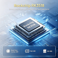 OEM TV98 ATV X12 Smart Box Android 14.0 BT5.0 8K Quad Rockchip RK3518 Remote Control Penjualan Panas untuk Pesanan Grosir