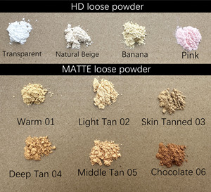 แป้งแต่งหน้า 10 สี สามฝา แป้งฝุ่นเนื้อแมทท์ เกลี่ยง่าย กันน้ำ วีแกน แป้งฝุ่นแบบไม่ผสมสารเคมี แบรนด์ส่วนตัว - Product Image 4