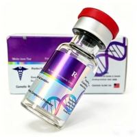 Etiqueta Adhesiva Personalizada para Botellas Holográficas Brillantes de 3 ml y 10 ml, Etiqueta Impermeable para Frascos Médicos y de Laboratorio Farmacéutico