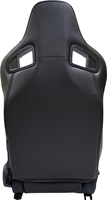 JIABEIR 1039 Sièges de course universels réglables jaune et noir pour simulateur de conduite avec station de jeu et simulateur de glissière