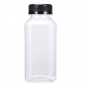 Custom Logo 350ml 500ml Empty <b>Plastic</b> Juice Bottles With Caps Reusable Transparent Bulk Beverage <b>Containers</b> - Product Image 6