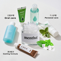 Extrait en cristal CAS 2216 de menthe verte de menthol cristal de nourriture de L-menthol et cristal cosmétique de menthol de catégorie