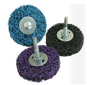 Disques de <span class=keywords><strong>nettoyage</strong></span> et de dénudage noir, à changement rapide, Surface, pour enlever la peinture, avec arbre - Product Image 6