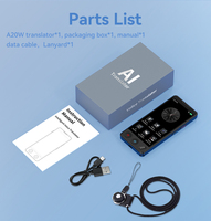 Traducteur vocal instantané VORMOR A20W en ligne, 139 langues, traduction hors ligne, interprétation simultanée, traducteur intelligent mondial