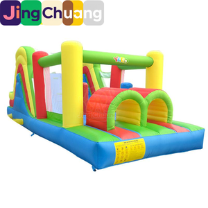 Grandes installations de jeux gonflables en PVC pour enfants : lit de saut ludique et structure gonflable d'extension d'entrée pour enfants - Product Image 5