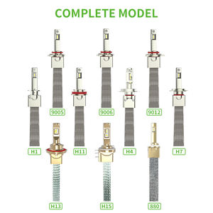 YUFING 52W K3 5200LM HIR2 9012 bombilla de faro LED H1R2 faros LED brillantes para faro de coche <span class=keywords><strong>Baleno</strong></span> 9012 - Product Image 2