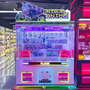 Einzigartige Anime hochwertige Klauen maschine Münz betriebene Spiele Toy Arcade Claw Crane Machine Bill Operation Puppen klauen maschine
