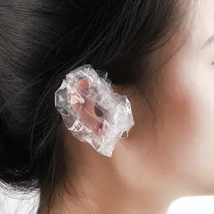沙龙理发店一次性耳罩塑料一次性耳罩防水耳罩