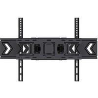 Support mural TV pivotant en acier SPCC 60 pouces, design attrayant, mouvement complet, VESA 400mmx400mm