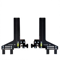 Règle de mesure et d'alignement pour rail de guidage d'ascenseur en acier inoxydable, outil de mesure pour l'installation de rails creux