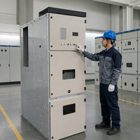 Appareillage mobile blindé KYN28 12 kV avec coffret métallique pour la distribution d'énergie industrielle complète