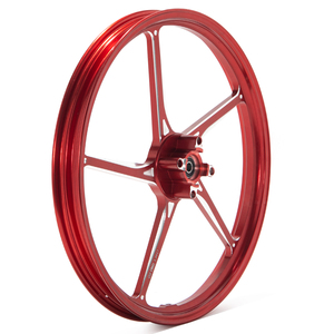 Coulée <span class=keywords><strong>17</strong></span> <span class=keywords><strong>pouces</strong></span> CNC usinage aluminium moto roue Velg modifié alliage Sport jantes pour Y15 LC150 MX King Sniper Yamaha - Product Image 3