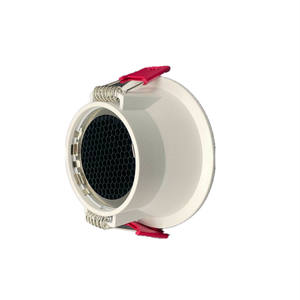 LHWYLED Livraison Rapide GU 10 Logement Spot Lumière Cadre Avec Nid D'abeille Anti-Éblouissant Cadre Pour <span class=keywords><strong>GU10</strong></span> MR16 Anti-Éblouissant Downlight Cadre 7cm - Product Image 5