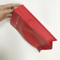 Sacs d'emballage de café en gros avec fermeture éclair 250g 1kg Noir mat PET+PE Recyclables Certifiés CE Taille et impression personnalisables