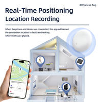 Nenepet Dispositif Anti-Perte Certifié MFi Double Système Étanche IP66 Navigateur GPS Réseau 4G Mini Matériau ABS Haut-parleur Intégré
