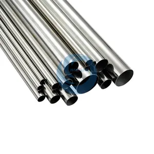 Tubulação de aço inox 304 AISI ASTM inox 1/8 1/4 3/8 BA 2B HL 8K 304 201 316 430 tubo de aço inoxidável