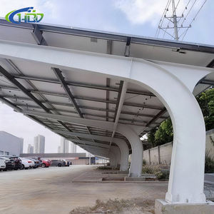 Abri solaires photovoltaïques pour voitures, adaptés aux maisons, aux parkings et aux zones de services autoroutiers - Product Image 4