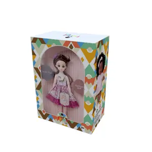 어린이 장난감 인형 포장 상자 사용자 정의 크기 귀여운 인형 골판지 상자 인형 생태 종이 상자