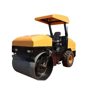 2024 Factory price road construction machinery 4.5 ton road roller with single drum vibratory road roller hot selling