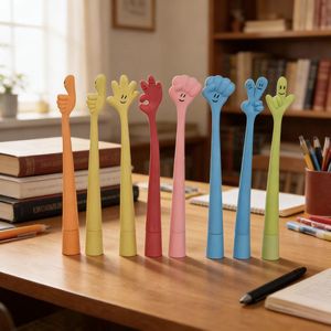 ปากกาลูกลื่นลายการ์ตูนน่ารัก 1.0 มม. แบบโค้งงอได้ สำหรับงานประดิษฐ์ สร้างสรรค์ อีโมจิ ของใช้สำหรับการเรียนรู้ เครื่องเขียนสำหรับนักเรียน - Product Image 1