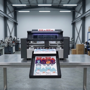 Découpeuse numérique de bureau compacte ZD350 PLUS 55kg à double tête avec alimentation automatique, caméra CCD haute précision et machine à rainurer par roue - Product Image 1