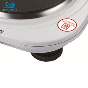 <span class=keywords><strong>Plaque</strong></span> chauffante électrique portable 1500W à chauffage rapide, brûleur unique en <span class=keywords><strong>fonte</strong></span> de 185mm pour table - Product Image 3