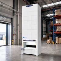 Module de levage vertical en métal (VLM) intégré à l'ERP, échange de données API, contrôle en temps réel, lignes de production d'usine intelligente, capacité de 1000 kg