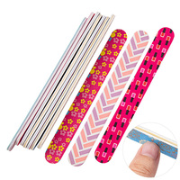 WELLFLYER Ensemble de limes à ongles de NF-001-1 qualité Limes à ongles tampons Double face Emery Board Limes à ongles tampons Outils pour la maison et le salon