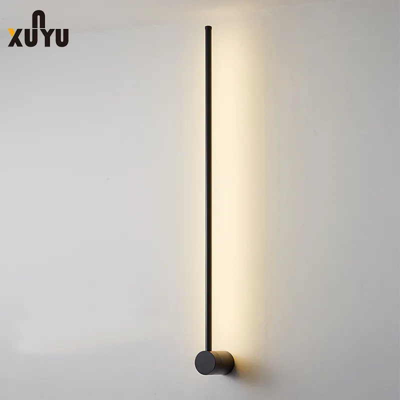 Modern and fashionable interior lighting, LED linear wall lamp, 360 rotation angle adjustment design