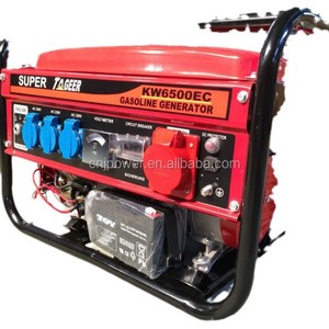 Super TAGEER KW6500E Gasoline <b>Generator</b> 230V AC Single Phase Portable <b>Power</b> Supply for Construction Farm Household Use - Product Image 5