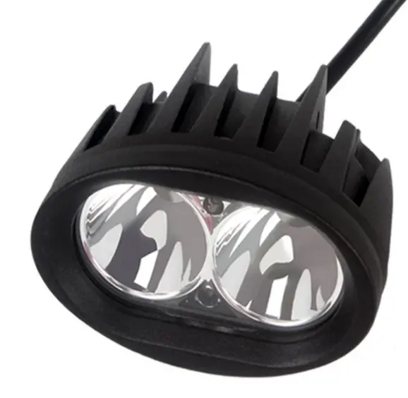 Proyektor lensa 2 6500k laris polesan pengganti terbaik kendaraan Universal tipis lampu kerja sepeda motor lampu berkendara LED