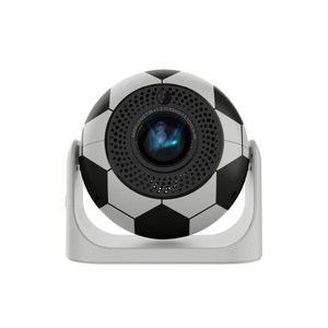 Projecteur intelligent compact K9 720P HD 160ANSI Android 13 OS Mise au point automatique et correction trapézoïdale Haut-parleur intégré Idéal <span class=keywords><strong>pour</strong></span> la maison/Cadeaux/Bureau - Product Image 4