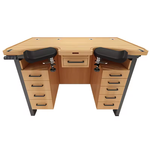 Banco de Trabajo de Haya de Altura Ajustable para Reparación de Relojes Hecho en China 1450*650MM y 1280*650MM <span class=keywords><strong>Mesa</strong></span> de Reparación para Relojero - Product Image 4